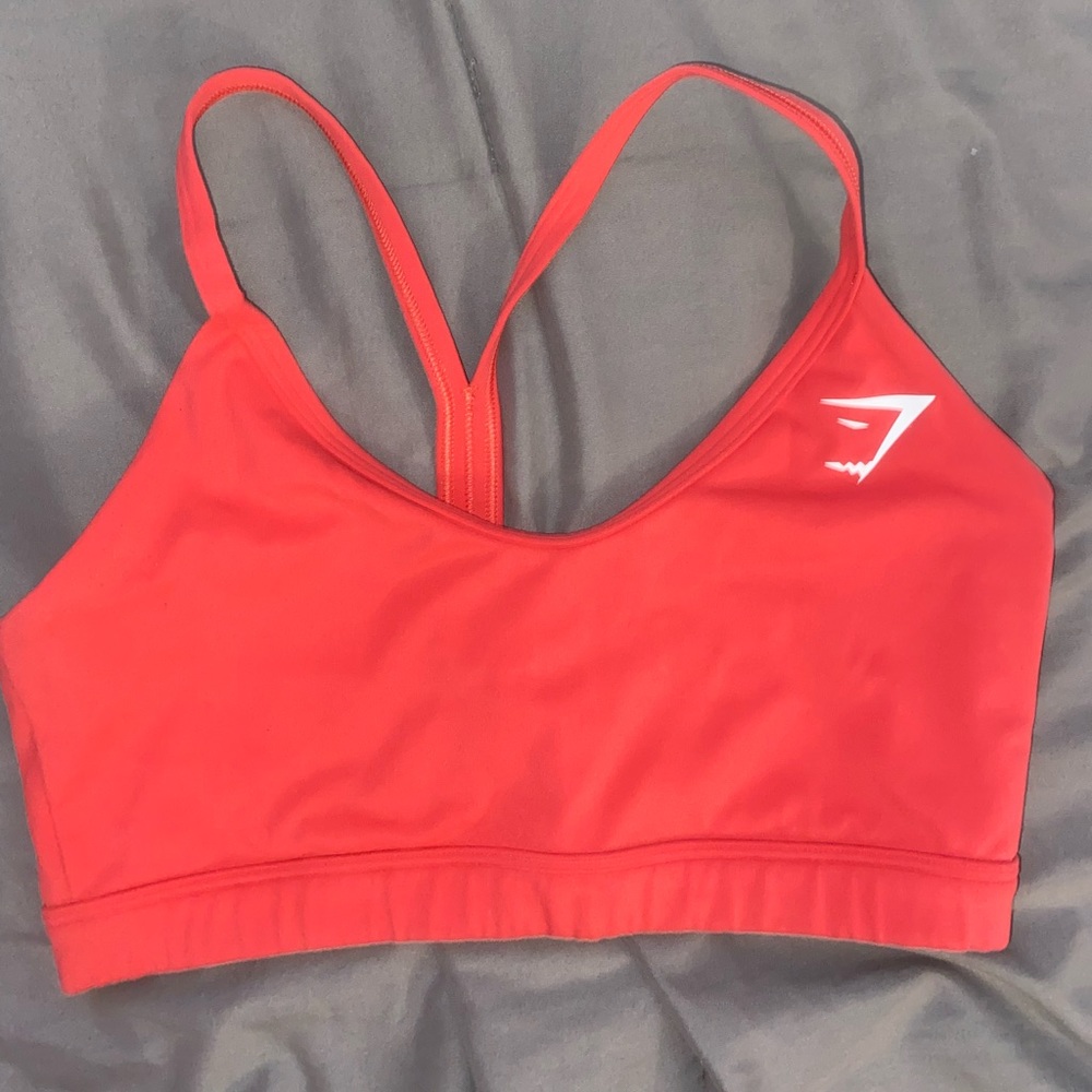 GYMSHARK V NECK SPORTS BRA